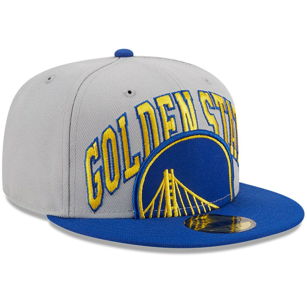 New Era Golden State Warriors Tip-Off Two-Tone 59FIFTY Fitted Hat Gray/Royal