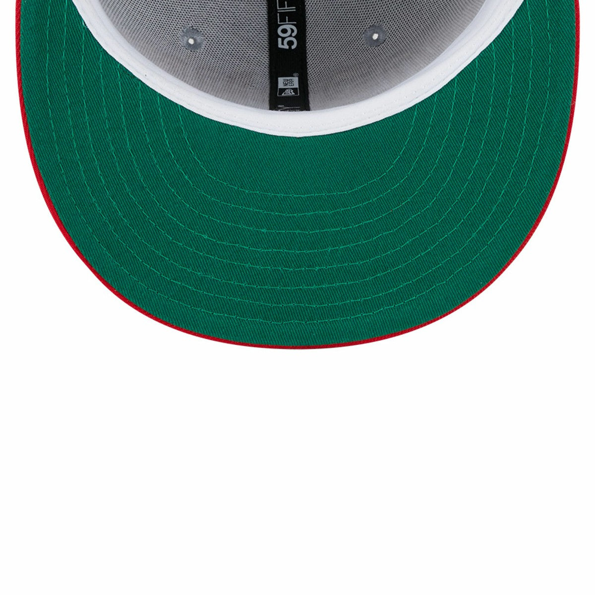 New Era Toronto Raptors Tip-Off Two-Tone 59FIFTY Fitted Hat Gray/Red