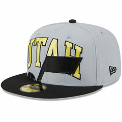 New Era Utah Jazz Tip-Off Two-Tone 59FIFTY Fitted Hat Gray/Black