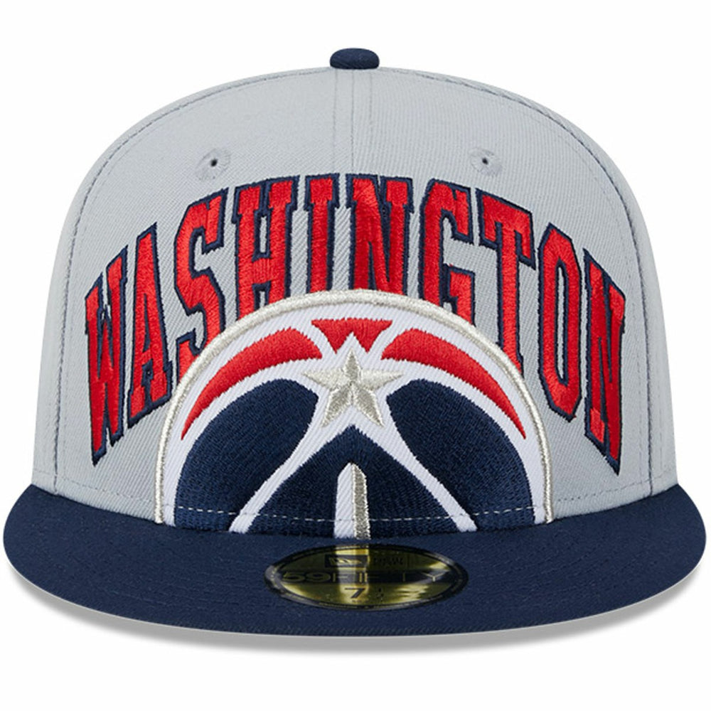 New Era Washington Wizards Tip-Off Two-Tone 59FIFTY Fitted Hat Gray/Navy