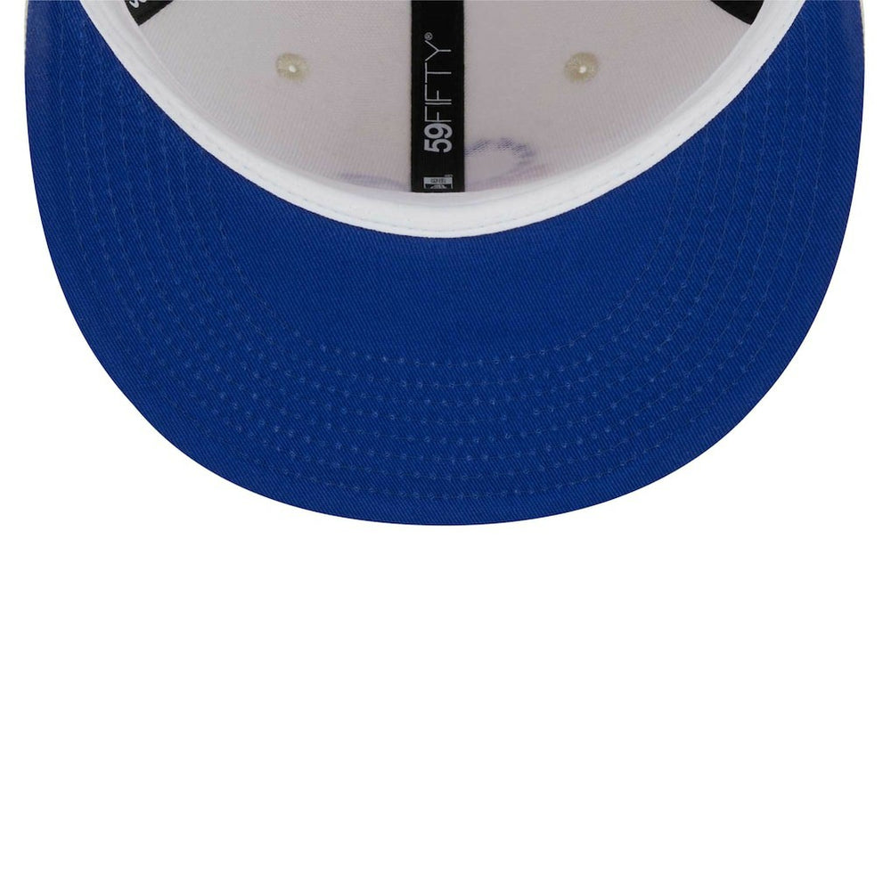 New Era Philadelphia 76ers Piped Pop Panel 59FIFTY Fitted Hat Cream