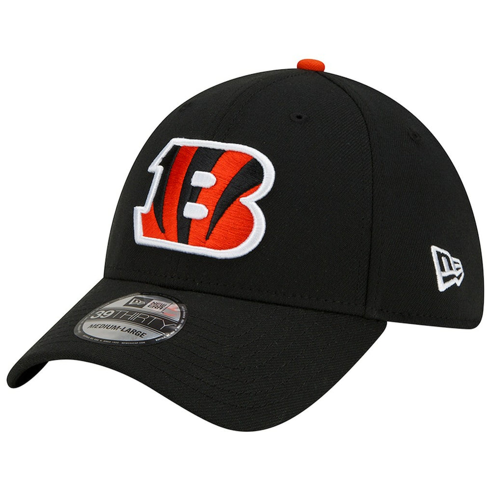 Cincinnati Bengals New Era Classic 39THIRTY Flex Hat - Black - NFL