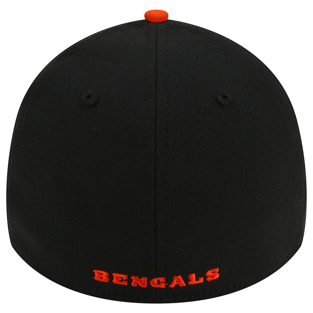 Cincinnati Bengals New Era Classic 39THIRTY Flex Hat - Black - NFL