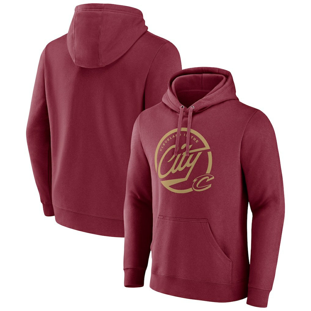 Cleveland Cavaliers Team Pride Pullover Hoodie Wine