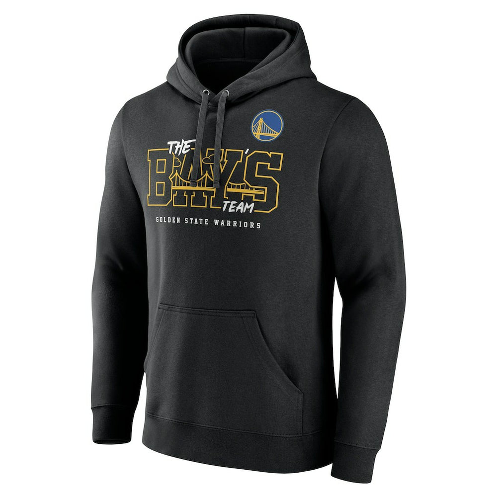 Golden State Warriors Team Pride Pullover Hoodie Black