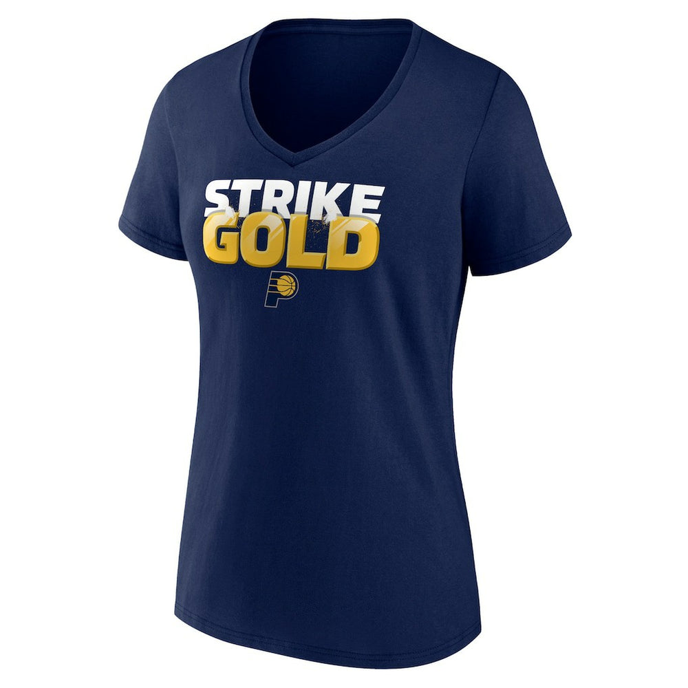 Indiana Pacers Women's Team Pride V-Neck T-Shirt Navy