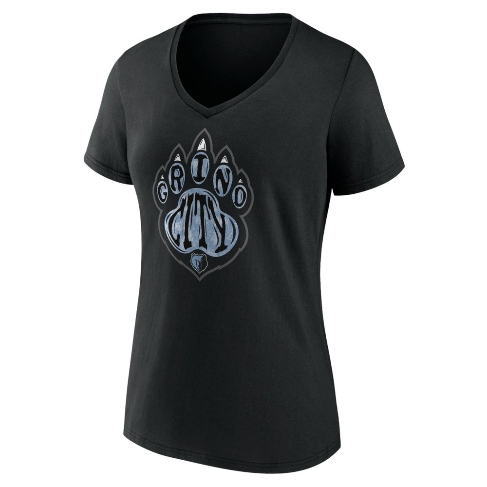 Memphis Grizzlies Women's Team Pride V-Neck T-Shirt Black