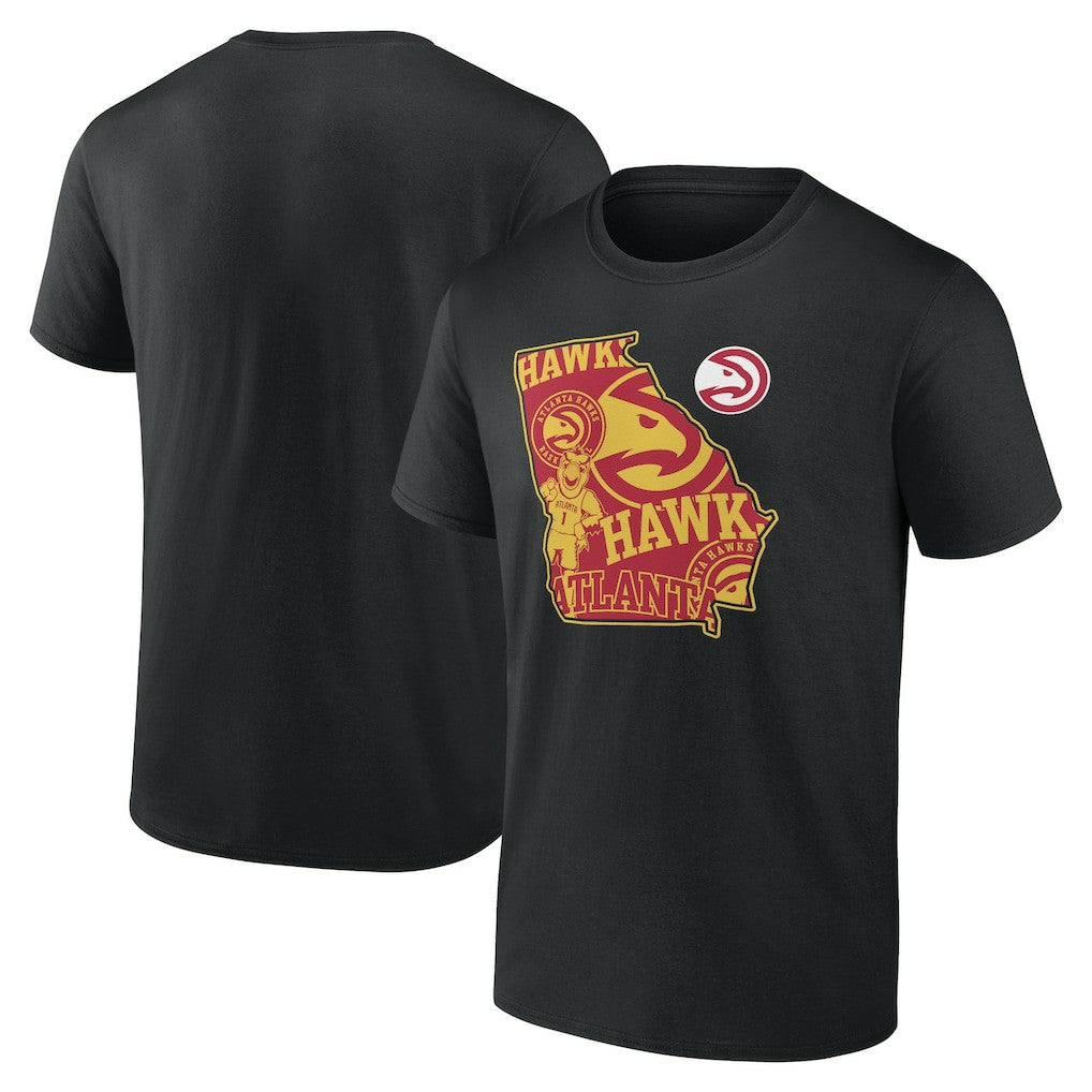 Atlanta Hawks Announcer T-Shirt Black