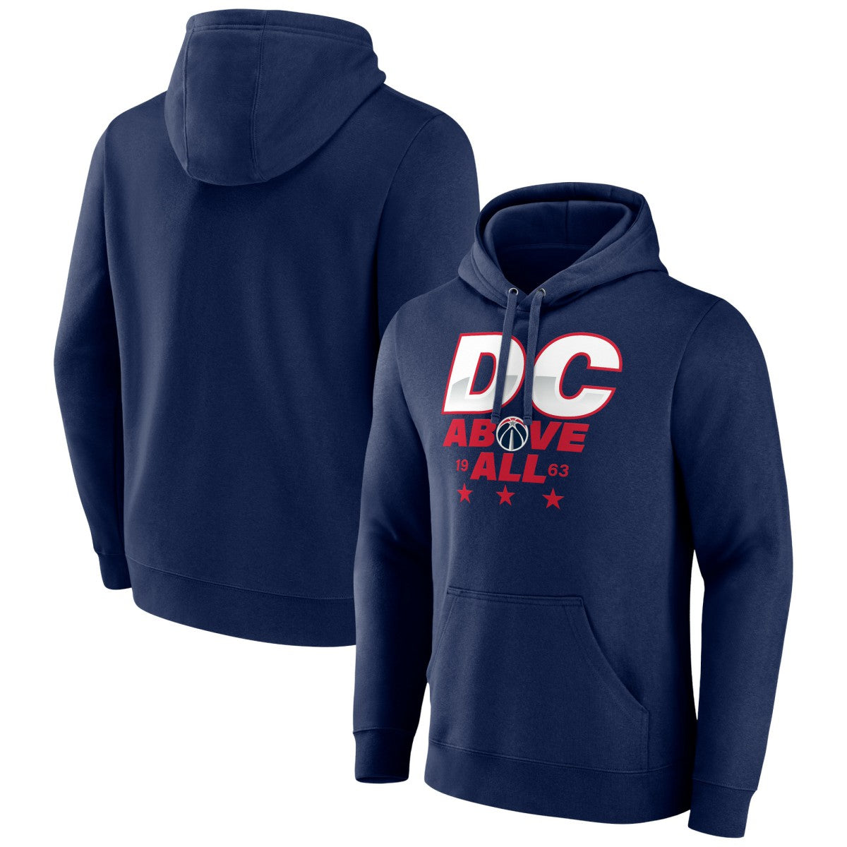 Washington Wizards Announcer Pullover Hoodie Navy