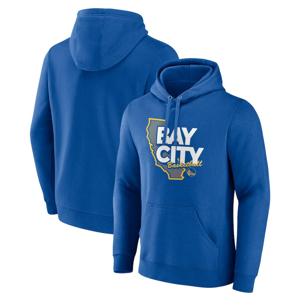 Golden State Warriors Huddle Pullover Hoodie Royal