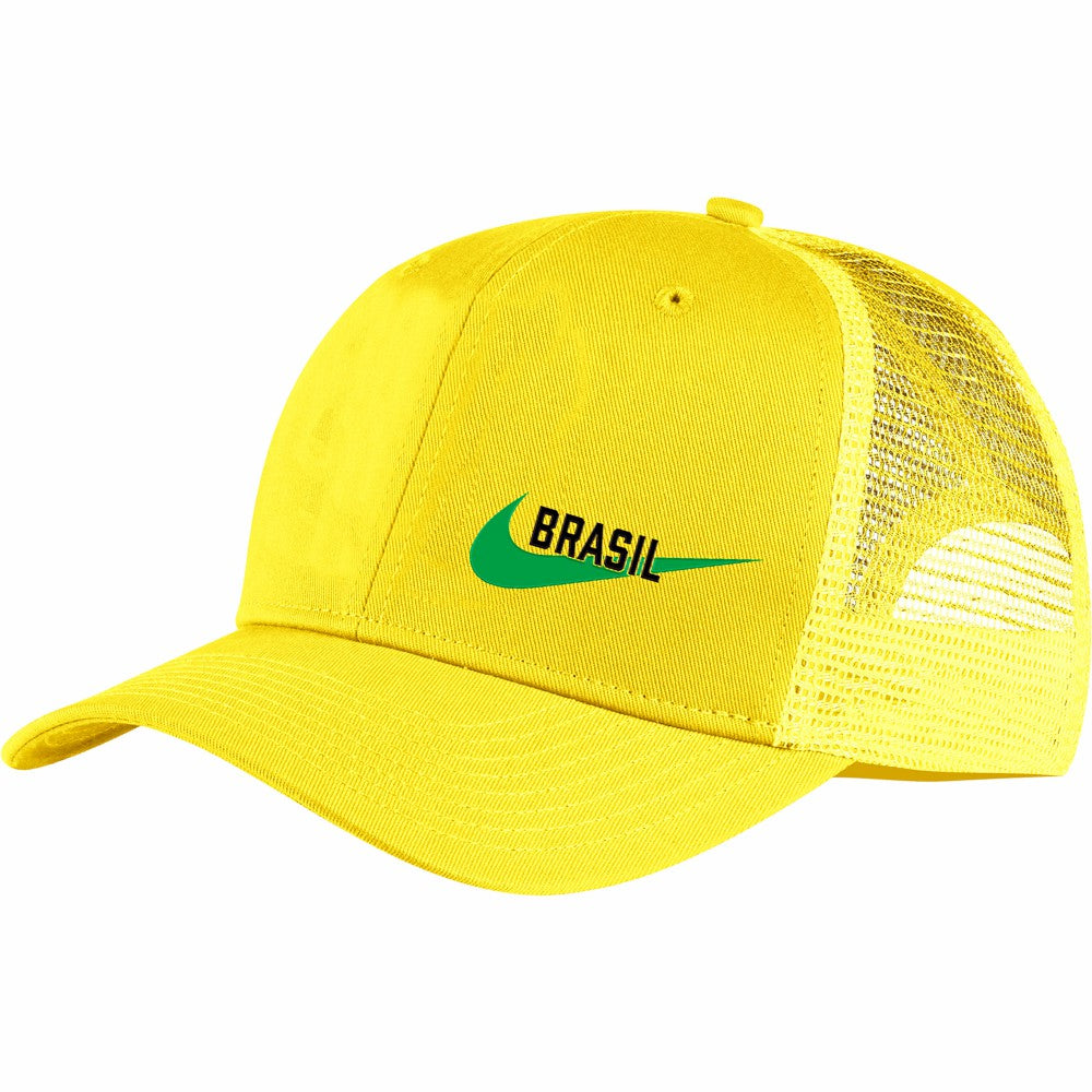 Nike - Brazil National Team Classic99 Trucker Snapback Hat - Yellow