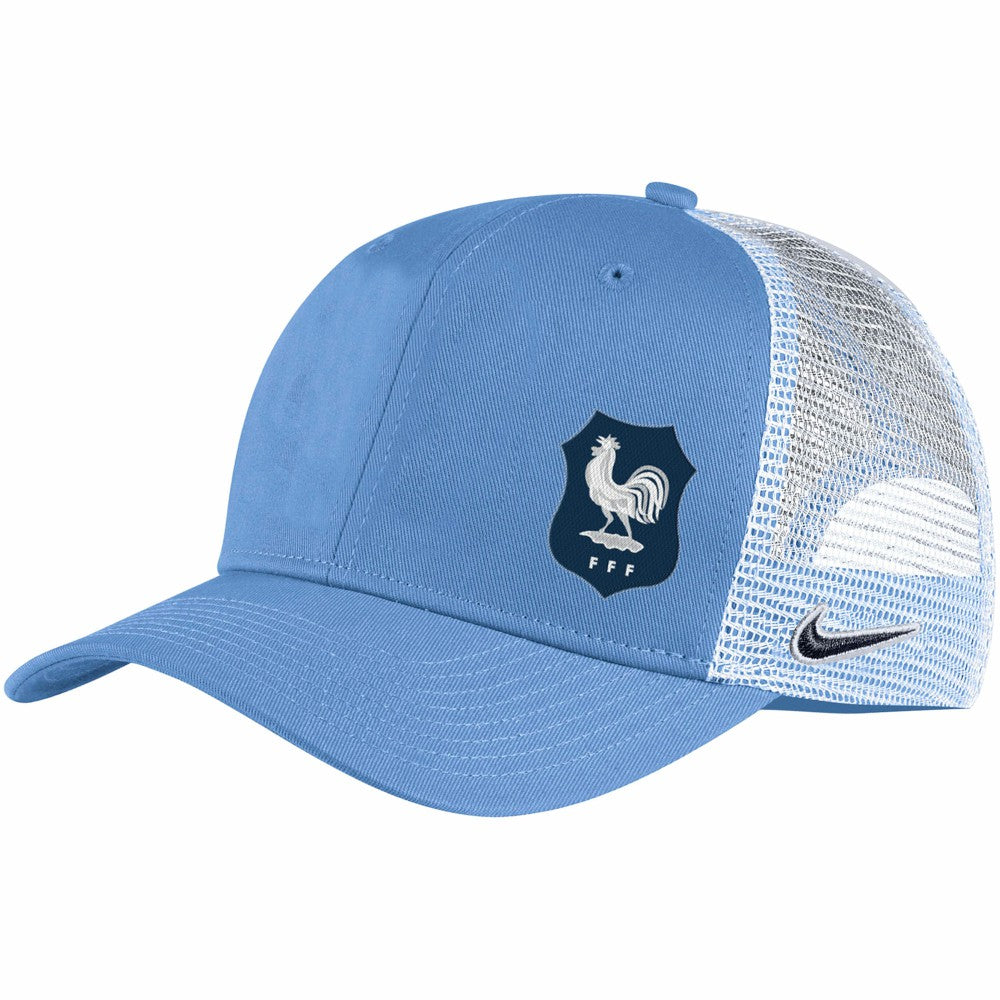 Nike - France National Team Classic99 Trucker Snapback Hat - Blue