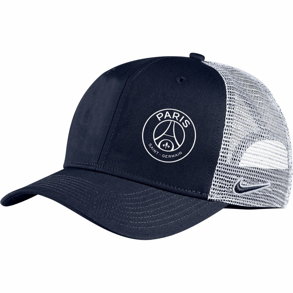 Nike - Paris Saint-Germain Classic99 Trucker Snapback Hat - Navy
