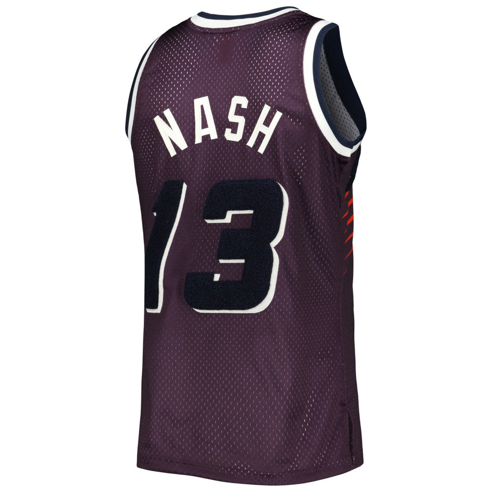 Mitchell & Ness Steve Nash Phoenix Suns 1996/97 Hardwood Classics Off-Court Swingman Jersey Purple