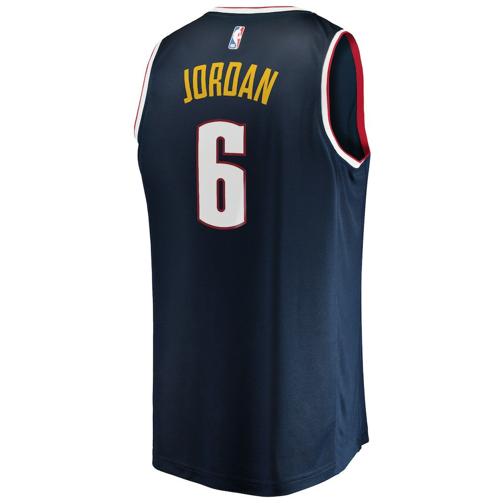 Fanatics DeAndre Jordan Denver Nuggets Youth Fast Break Player Jersey Icon Editi- Navy