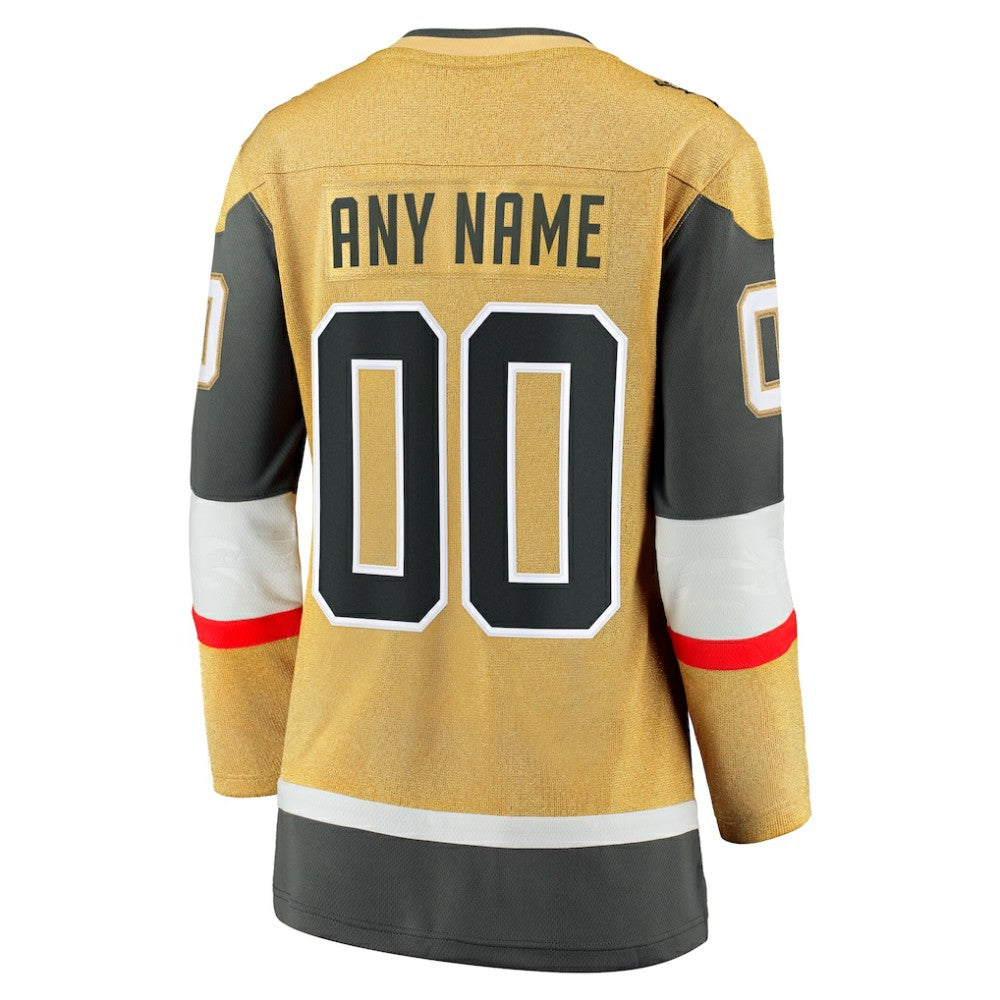 Vegas Golden Knights Fanatics Women's Home Breakaway Custom Jersey - | Fanatics Clearance
