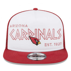 Arizona Cardinals New Era Banger 9FIFTY Trucker Snapback Hat - White/Cardinal - NFL