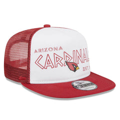 Arizona Cardinals New Era Banger 9FIFTY Trucker Snapback Hat - White/Cardinal - NFL
