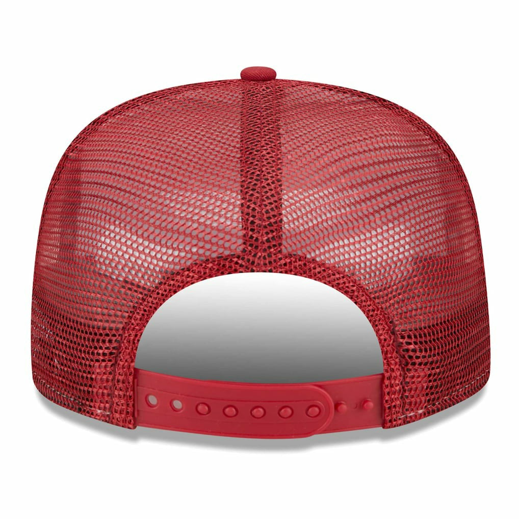 Arizona Cardinals New Era Banger 9FIFTY Trucker Snapback Hat - White/Cardinal - NFL