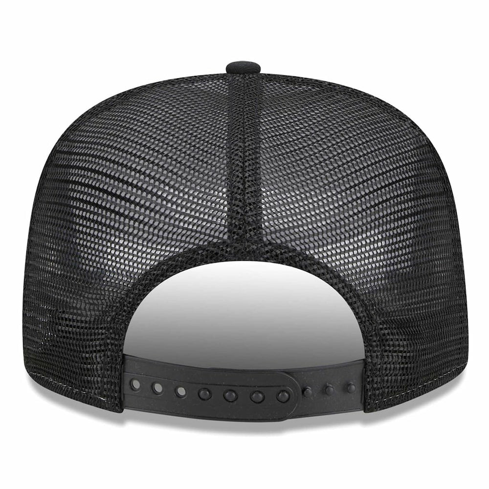 Las Vegas Raiders New Era Banger 9FIFTY Trucker Snapback Hat - White/Black - NFL