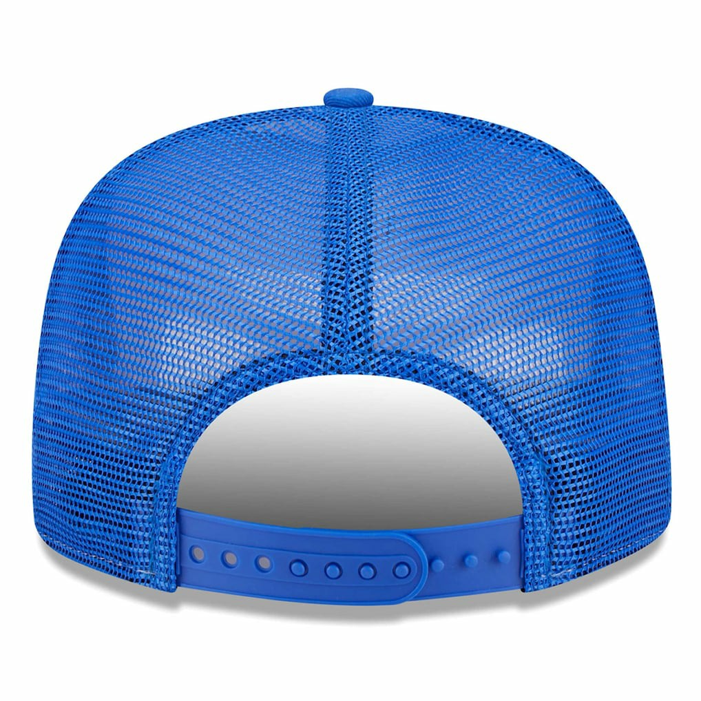 Los Angeles Rams New Era Banger 9FIFTY Trucker Snapback Hat - White/Royal - NFL