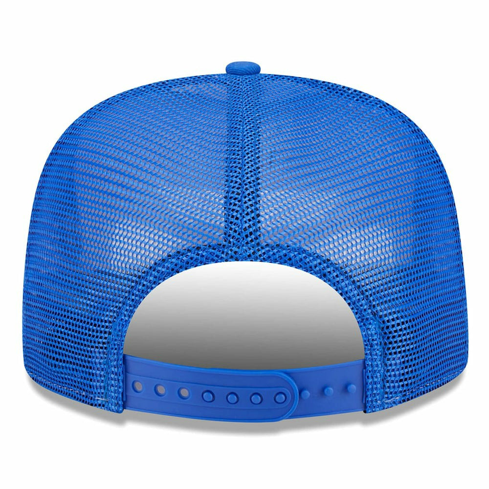 Los Angeles Rams New Era Banger 9FIFTY Trucker Snapback Hat - White/Royal - NFL