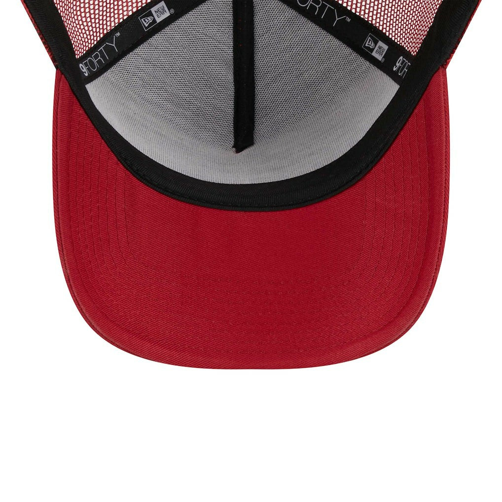Arizona Cardinals New Era Caliber Trucker 9FORTY Adjustable Hat - Cardinal - NFL