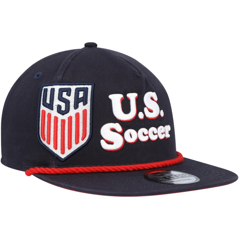 New Era - USMNT New Era Heritage The Golfer Snapback Hat - Navy