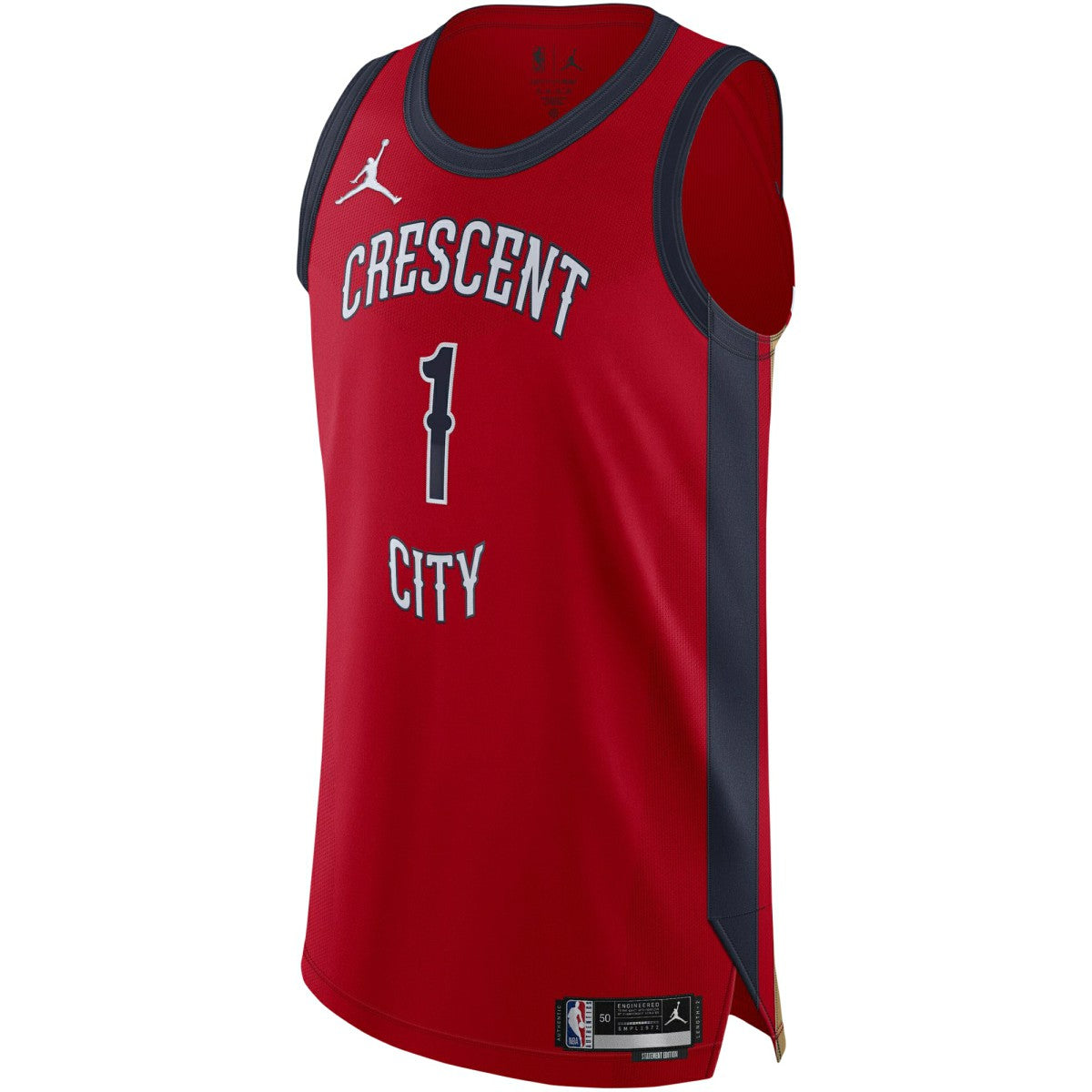 Zion Williamson New Orleans Pelicans Jordan Brand Authentic Jersey Statement Edition Red