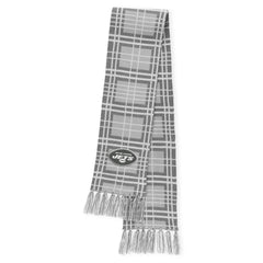New York Jets WEAR by Erin Andrews Women's Plaid Knit Hat with Pom & Scarf Set - NFL