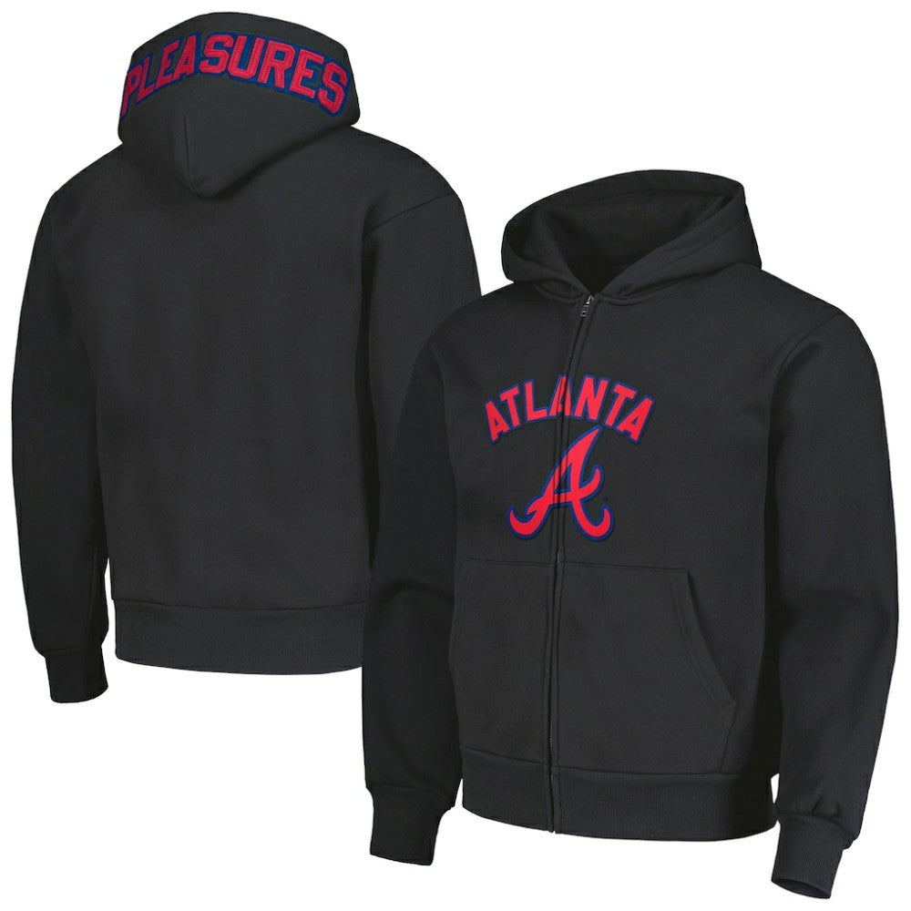 Atlanta Braves PLEASURES Opening Day Full-Zip Hoodie Discount