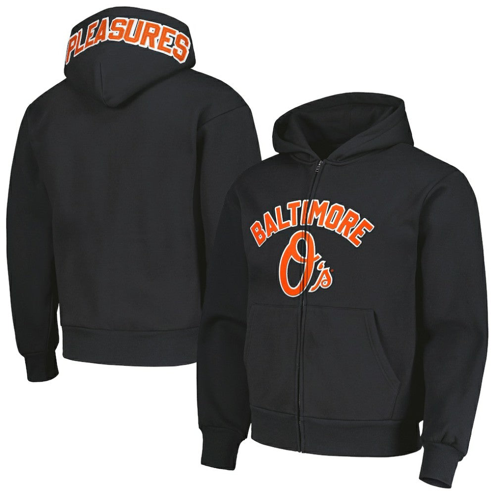 Baltimore Orioles PLEASURES Opening Day Full-Zip Hoodie for sale