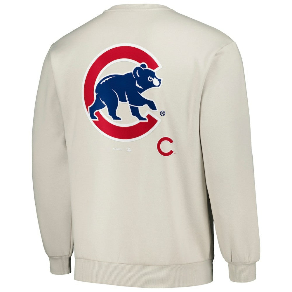 Chicago Cubs PLEASURES Ballpark Pullover Sweatshirt Outlet