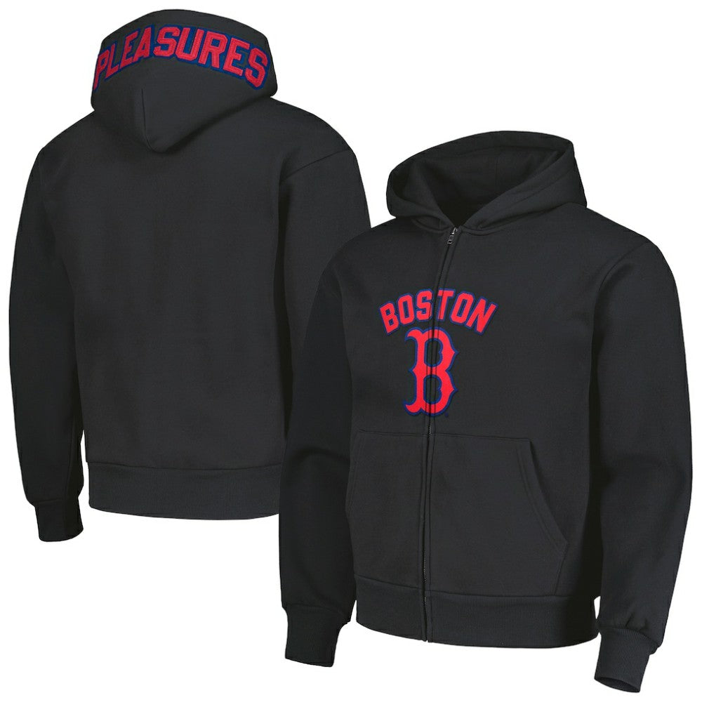 Boston Red Sox PLEASURES Opening Day Full-Zip Hoodie Near Me