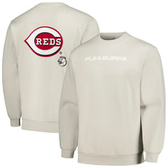 Cincinnati Reds PLEASURES Ballpark Pullover Sweatshirt Near Me
