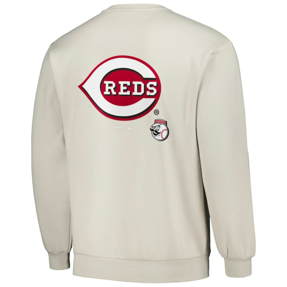 Cincinnati Reds PLEASURES Ballpark Pullover Sweatshirt Near Me