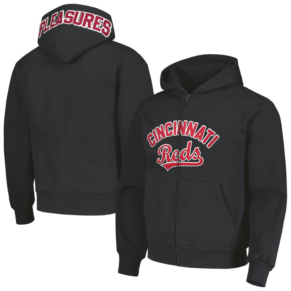 Cincinnati Reds PLEASURES Opening Day Full-Zip Hoodie Sale