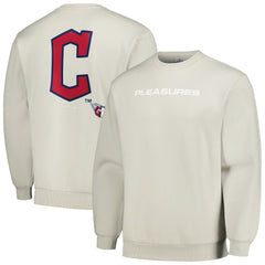 Cleveland Guardians PLEASURES Ballpark Pullover Sweatshirt Online