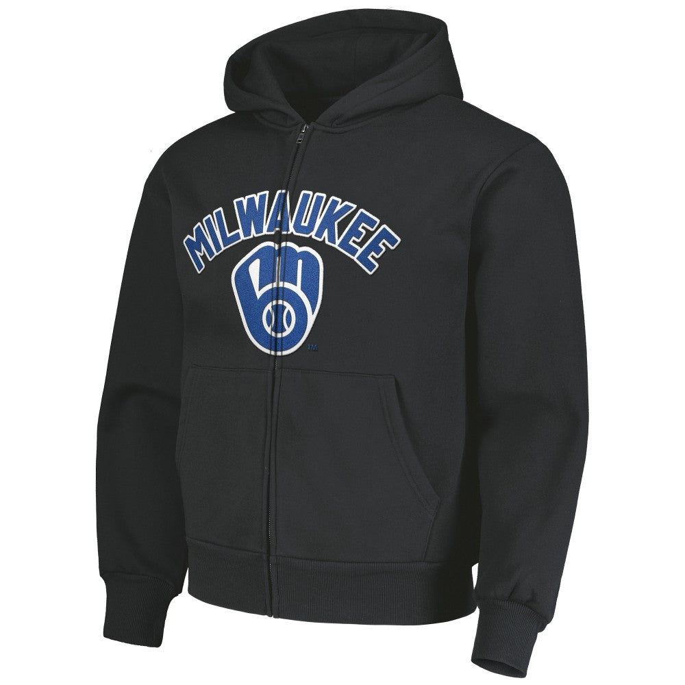 Milwaukee Brewers PLEASURES Opening Day Full-Zip Hoodie Near Me