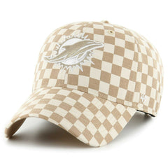 Miami Dolphins '47 Women's Vibe Check Clean Up Adjustable Hat - Tan - 47 brand