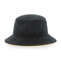 Pittsburgh Steelers '47 Thick Cord Bucket Hat - Black - 47 brand