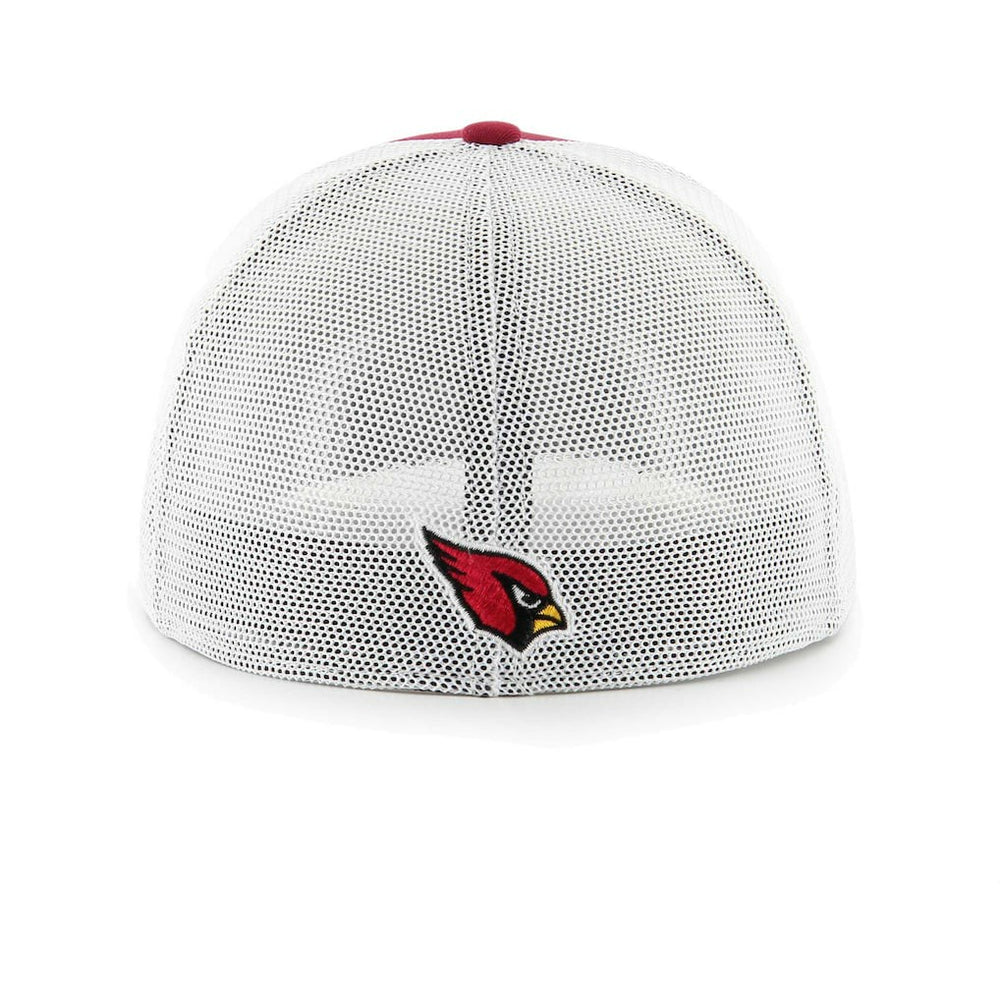 Arizona Cardinals '47 Leather Head Flex Hat - Cardinal - 47 brand