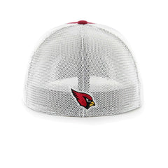 Arizona Cardinals '47 Leather Head Flex Hat - Cardinal - 47 brand