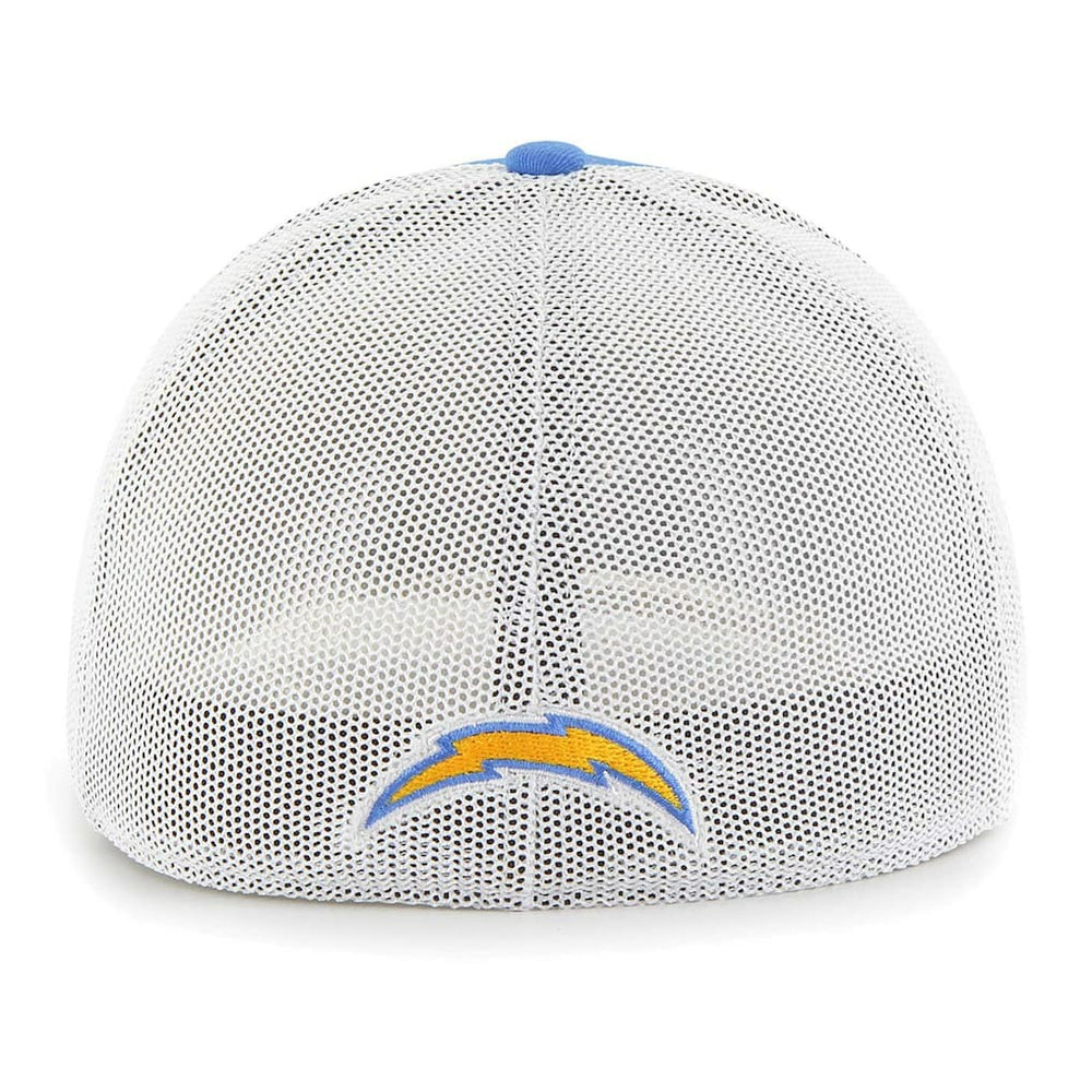 Los Angeles Chargers '47 Leather Head Flex Hat - Powder Blue - 47 brand