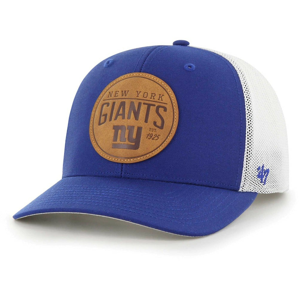 New York Giants '47 Leather Head Flex Hat - Royal - 47 brand