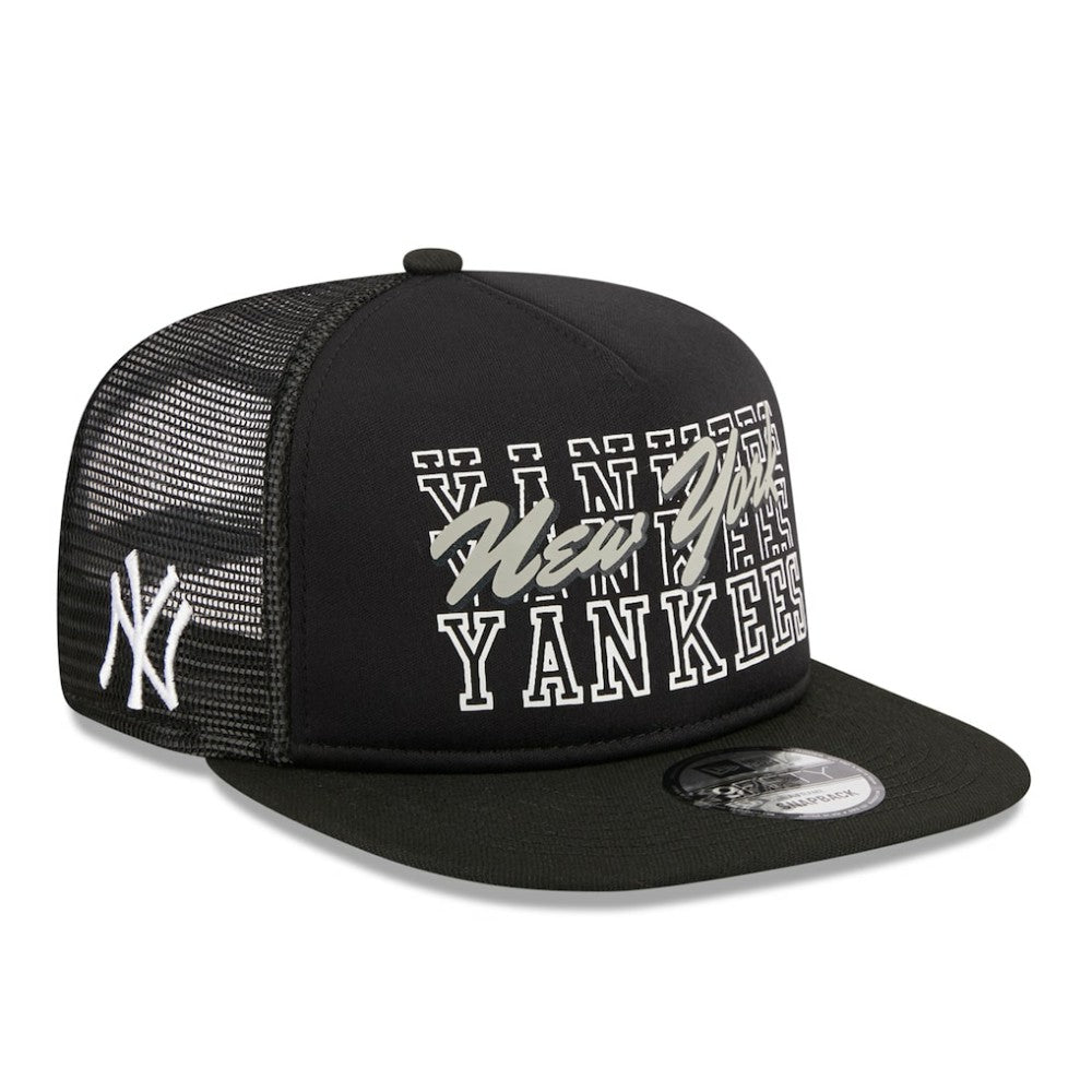 New York Yankees New Era  Street Team A-Frame Trucker 9FIFTY Snapback Hat Near Me