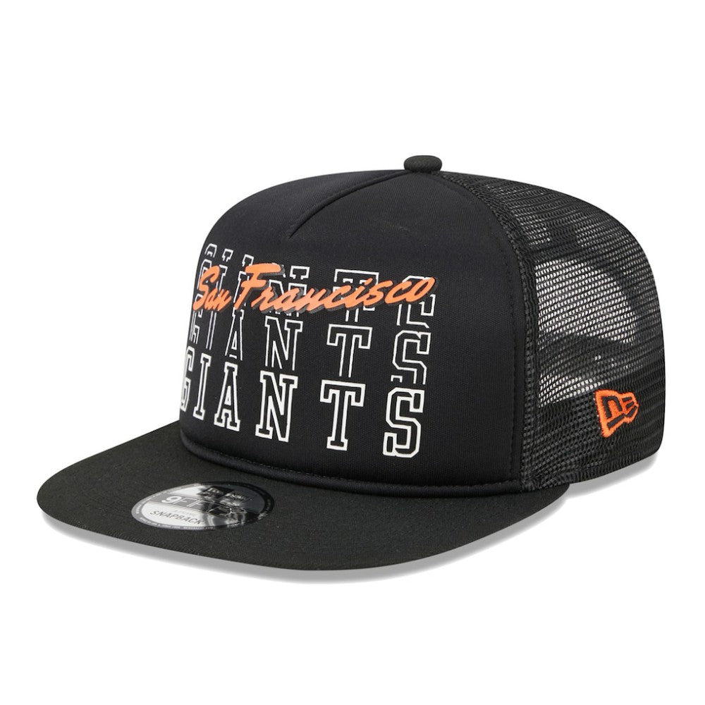 San Francisco Giants New Era  Street Team A-Frame Trucker 9FIFTY Snapback Hat Near Me