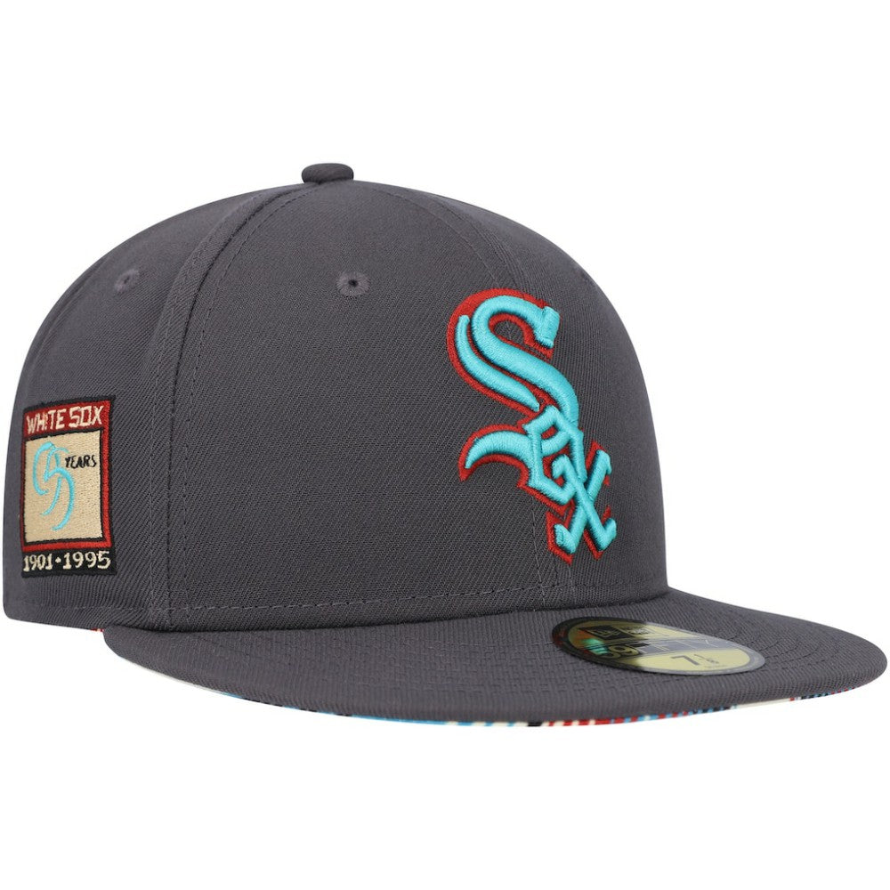 Chicago White Sox New Era  Print Undervisor 59FIFTY Fitted Hat Online