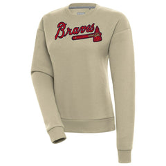 Atlanta Braves Antigua Women's Victory Pullover Sweatshirt for sale