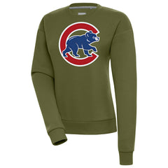 Chicago Cubs Antigua Women's Victory Pullover Sweatshirt Sale